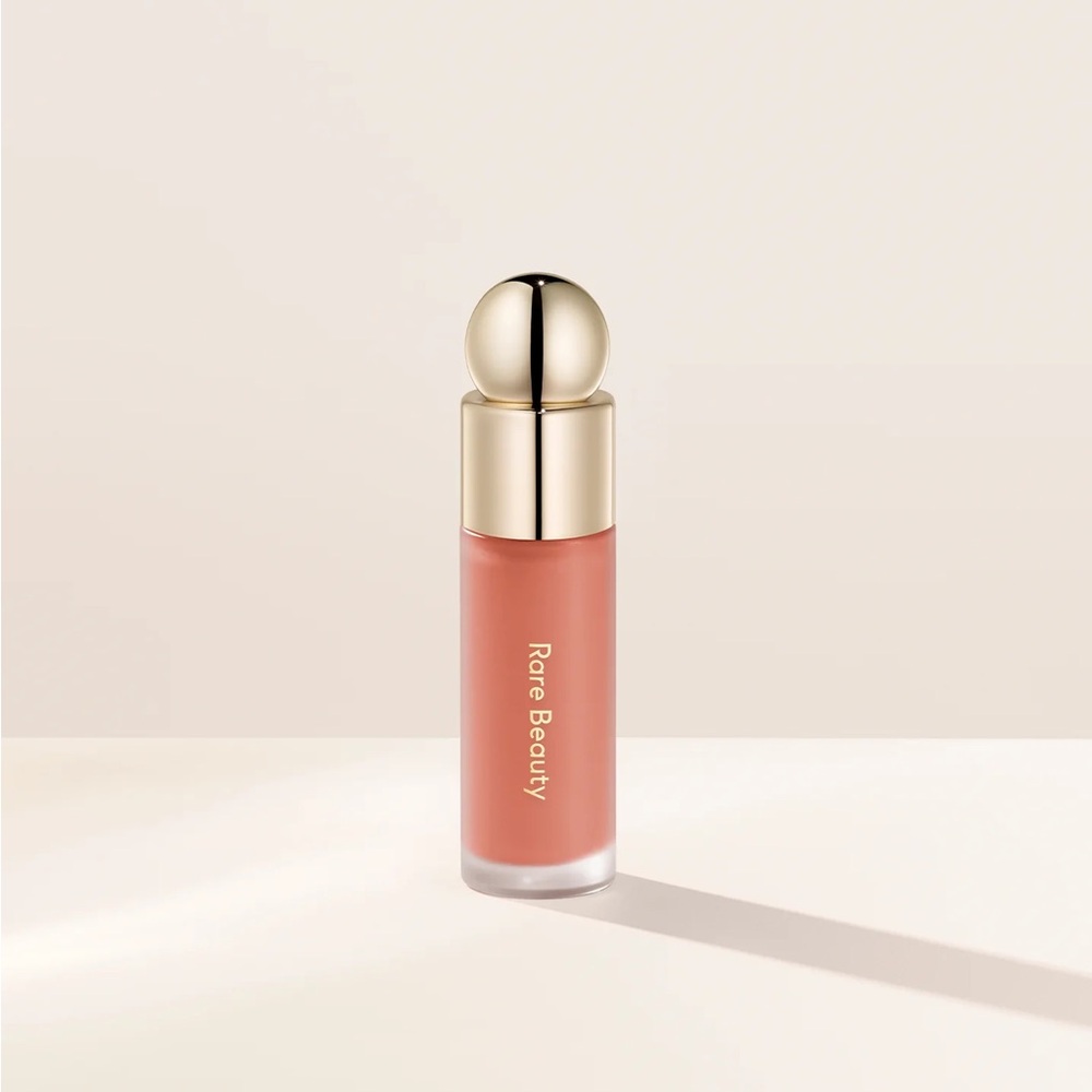 RARE BEAUTY Soft Pinch Liquid Blush in Believe (true mauve) • Full Size • NEW